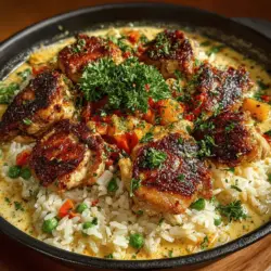 In the fast-paced world we live in, the demand for quick and satisfying meals has led to the rise of one-pot cooking. These meals not only save time on both preparation and cleanup but also allow flavors to meld beautifully as they cook together. Among the myriad of one-pot recipes, the Creamy One-Pot Chicken and Rice Delight stands out as a true family favorite. This dish encapsulates the essence of comfort food—rich, creamy, and satisfying—making it perfect for busy weeknights or leisurely weekends alike.