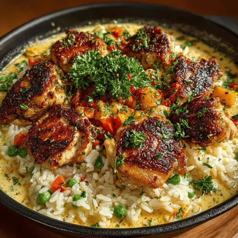 In the fast-paced world we live in, the demand for quick and satisfying meals has led to the rise of one-pot cooking. These meals not only save time on both preparation and cleanup but also allow flavors to meld beautifully as they cook together. Among the myriad of one-pot recipes, the Creamy One-Pot Chicken and Rice Delight stands out as a true family favorite. This dish encapsulates the essence of comfort food—rich, creamy, and satisfying—making it perfect for busy weeknights or leisurely weekends alike.