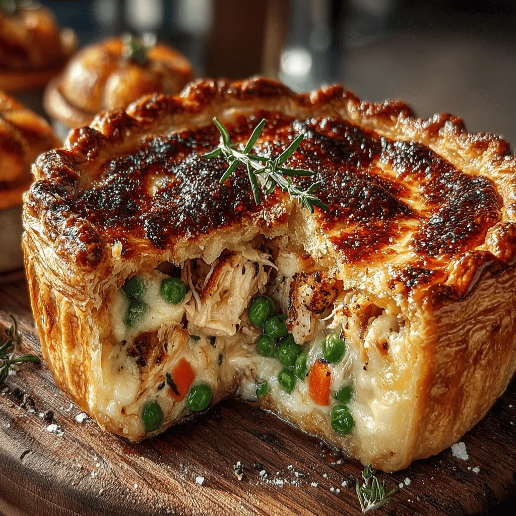 Chicken pot pie stands as a quintessential comfort food, revered for its warm, hearty filling and flaky crust that envelops a medley of flavors. This dish transcends mere sustenance; it evokes memories of family gatherings, where the aroma of baked goodness wafts through the kitchen, inviting everyone to the table. The significance of homemade meals cannot be overstated; they foster familial bonds and create cherished traditions that are passed down through generations. In every bite of chicken pot pie, one can taste the love and care that goes into its preparation, making it the perfect dish for cozy gatherings and chilly nights.
