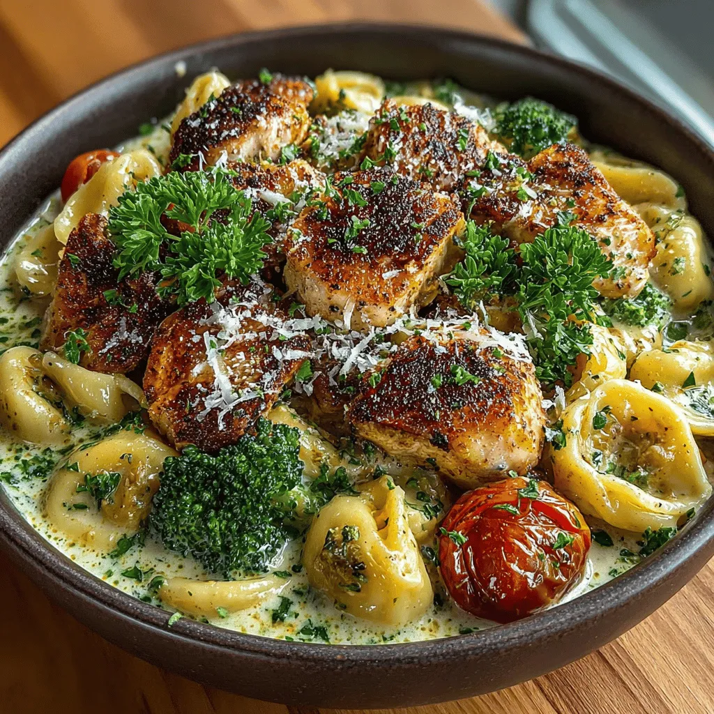 Creamy Chicken & Broccoli Delight is a comforting yet nutritious dish that brings together tender chicken, vibrant green broccoli, and a silky creamy sauce, creating a meal that is as satisfying as it is delicious. This recipe epitomizes the perfect weeknight dinner, seamlessly blending comfort food with a healthy profile. As families and busy professionals strive to balance their schedules with nutritious meals, this delightful dish stands out for its ease of preparation and the harmonious flavors that develop during cooking. Packed with essential nutrients and vibrant colors, Creamy Chicken & Broccoli Delight is not only a feast for the palate but also a treat for the eyes.