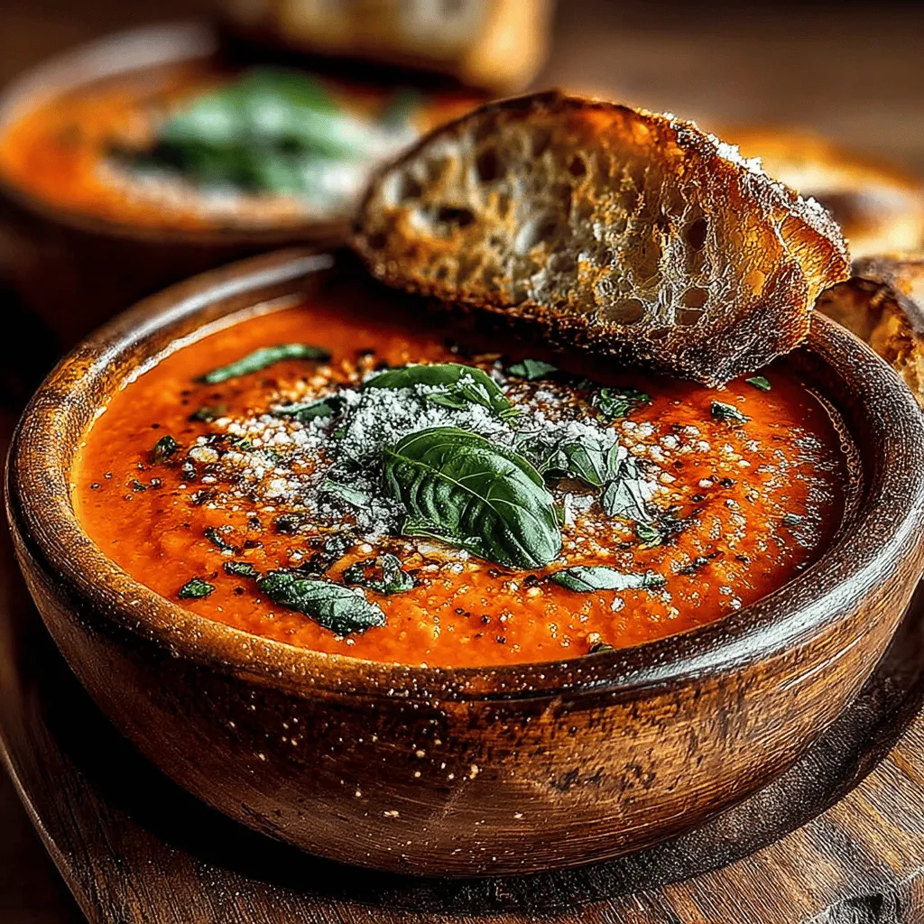 To achieve the luxurious, creamy texture that characterizes the Hearty One-Pot Creamy Tomato Basil Delight, proper blending techniques are crucial. After simmering your ingredients to perfection, it's time to blend. If you prefer a smooth, velvety soup, an immersion blender is your best friend. This handy kitchen tool allows you to puree the soup directly in the pot, eliminating the need for transferring hot liquids to a traditional blender, which can be risky.