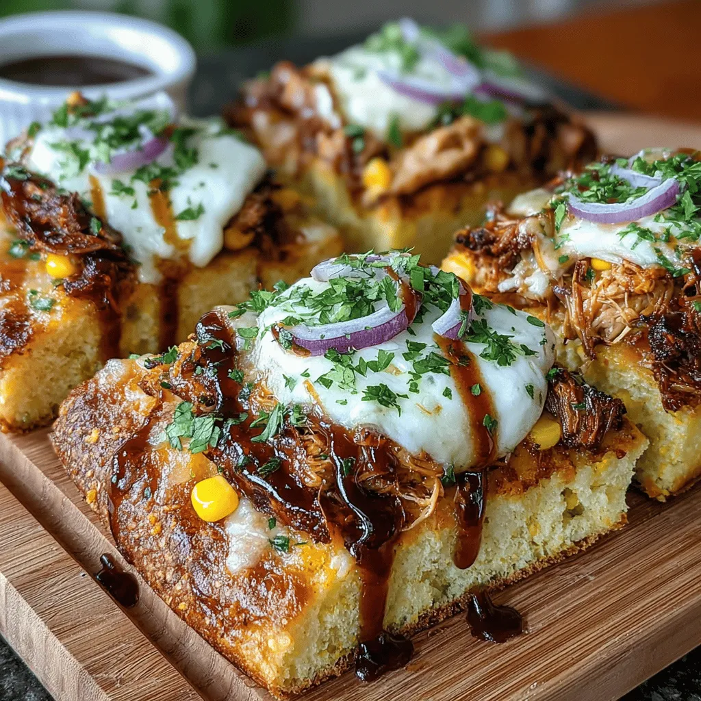 If you’re looking for a quick and delightful meal that brings together the best of comfort food and bold flavors, BBQ Chicken Flatbread Pizzas are the perfect choice. This recipe embodies the essence of a classic pizza while introducing the smoky, tangy goodness of barbecue chicken. Ideal for busy weeknights or laid-back gatherings with friends and family, this dish combines tender chicken, gooey cheese, and zesty BBQ sauce on a crispy flatbread base. The beauty of BBQ Chicken Flatbread Pizzas lies not just in their flavor but also in their versatility—whether you opt for store-bought or homemade flatbreads, you’ll find that this dish can be tailored to suit any palate.