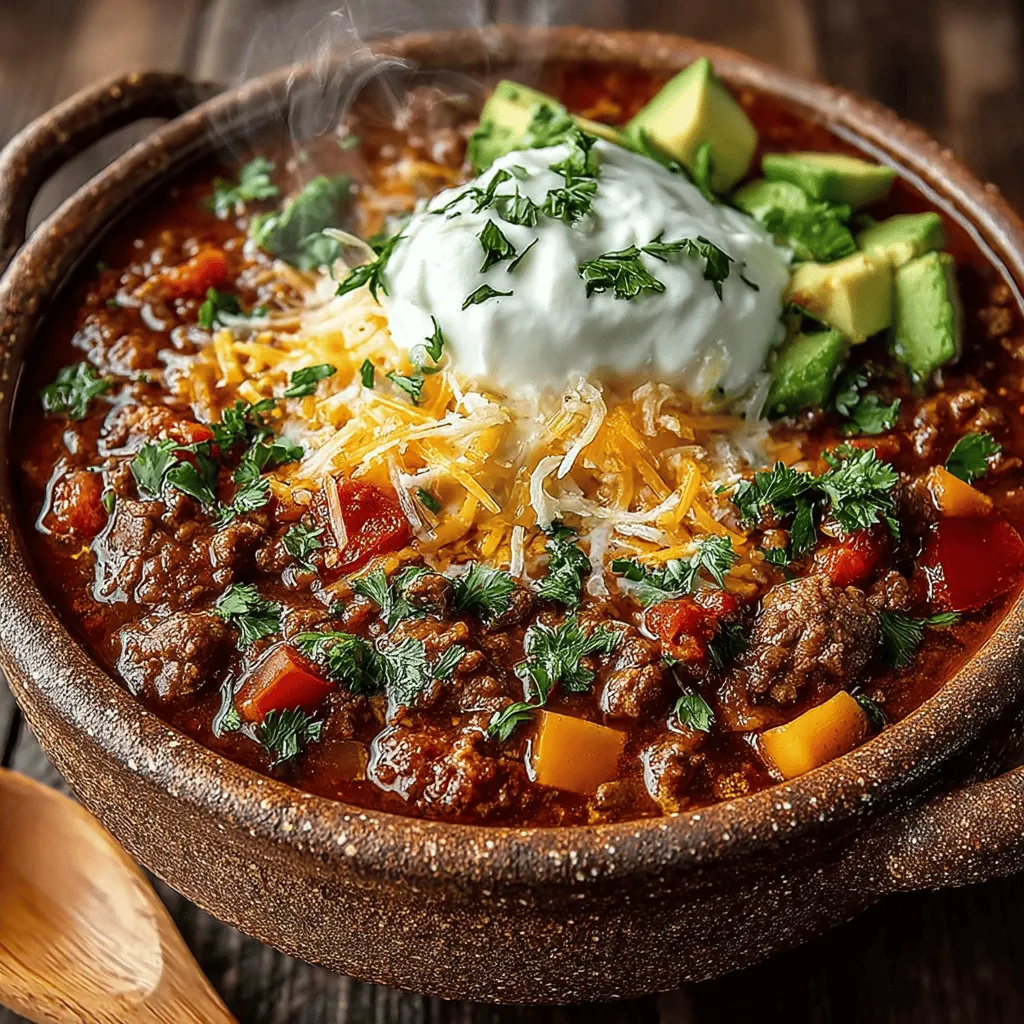 Chili is more than just a dish; it's a culinary tradition that brings warmth and comfort to any gathering. With its rich history and diverse variations, chili has become a beloved staple in kitchens across the globe. The Zesty Beef and Bean Chili is a perfect example of this classic dish, showcasing a harmonious blend of spices, hearty beef, and nutritious beans. This chili is not only ideal for family dinners or game day but also makes for a cozy meal on a chilly night in.