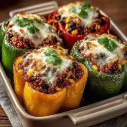 Explore the delightful world of stuffed peppers with this Savory Turkey and Vegetable Stuffed Peppers recipe. Packed with lean protein, vibrant vegetables, and wholesome grains, this dish is not only visually appealing but also a nutritious option for any meal. Whether you’re looking for a comforting dinner or a healthy lunch, these stuffed peppers are sure to impress family and friends alike. In this article, we'll delve into the details of this recipe, including preparation and cooking techniques, nutritional benefits, and creative ways to personalize your stuffed peppers.