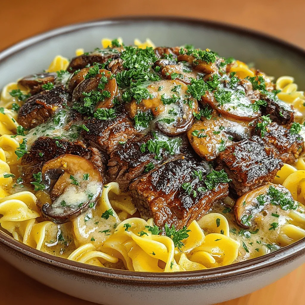 In the realm of comfort food, few dishes can rival the warmth and richness of Beef and Mushroom Stroganoff. This classic recipe combines tender beef, earthy mushrooms, and a creamy sauce, creating a delightful experience that warms the soul. Perfect for weeknight dinners or special occasions, this dish is both satisfying and easy to prepare. With a simple list of ingredients and straightforward steps, you can bring a taste of home to your table. Let's dive into the details of this cozy culinary delight, highlighting its ingredients, preparation, and the flavors that make it a family favorite.