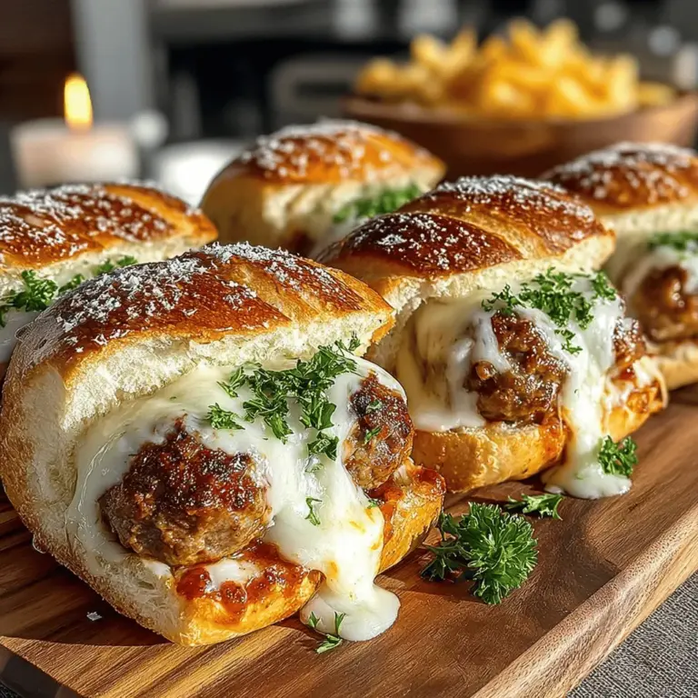 Discover the delightful combination of savory meatballs and rich marinara sauce nestled in soft hoagie rolls with our Hearty Homestyle Meatball Sub Sandwiches. This classic recipe is not just a meal; it’s a comforting experience that brings families together. Perfect for game days, family dinners, or casual gatherings, these sandwiches are sure to satisfy your cravings. In this article, we’ll explore the ingredients, step-by-step instructions, and presentation tips to help you create these mouthwatering sandwiches from scratch.