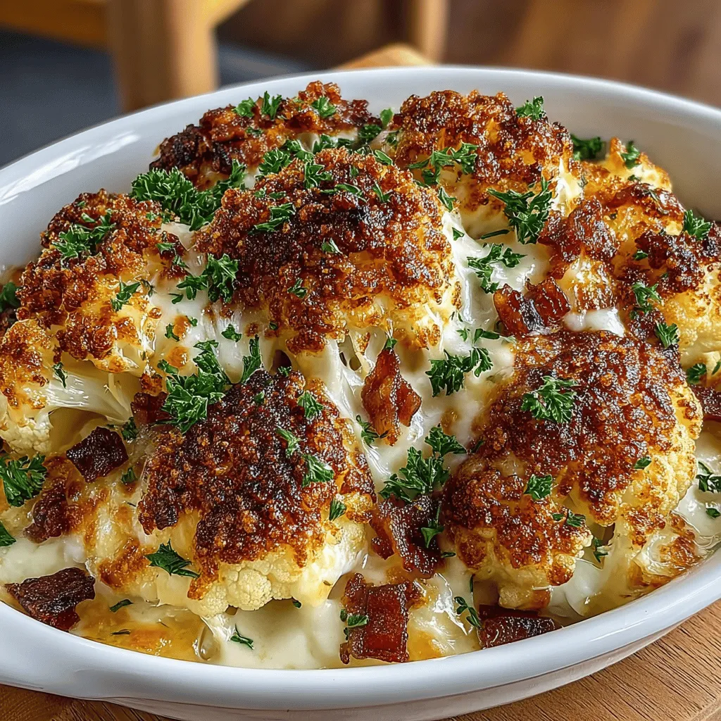 If you are looking for a comforting and hearty dish that combines the nutritional benefits of vegetables with the indulgence of cheese and ham, look no further than Cheesy Cauli-Ham Delight. This savory meal is an excellent choice for family gatherings or a satisfying weeknight dinner. With its creamy texture, savory flavors, and a delightful crunch from the cauliflower, this dish is sure to become a favorite at your dinner table.
