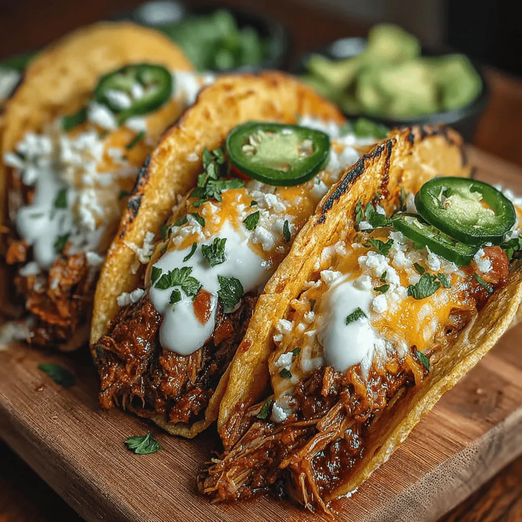 - 2 pounds boneless, skinless chicken thighs - 1 medium onion, chopped - 4 cloves garlic, minced - 2 teaspoons chili powder - 1 teaspoon ground cumin - 1 teaspoon smoked paprika - 1 cup chicken broth - 1 cup sour cream - 1 cup shredded cheese (cheddar or Mexican blend) - Juice of 1 lime - Salt and pepper to taste - Optional toppings: chopped cilantro, diced tomatoes, sliced jalapeños, avocado, and lime wedges