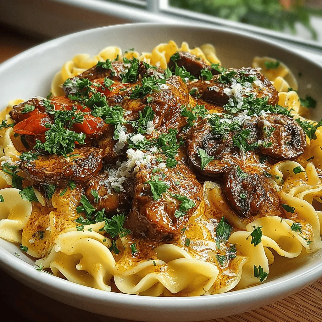 Beef Stroganoff is a classic dish that has warmed hearts and homes for generations. Known for its rich flavors and comforting appeal, this dish combines tender strips of beef with a creamy sauce, often served over a bed of egg noodles. It’s no wonder that Beef Stroganoff has become a beloved favorite in many households. However, traditional recipes can sometimes be time-consuming, making it challenging to whip up on a busy weeknight. That’s where our Quick & Creamy Beef Stroganoff comes into play.
