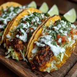 Mild Chicken Tacos with Creamy Sauce: Completing Your Taco Experience