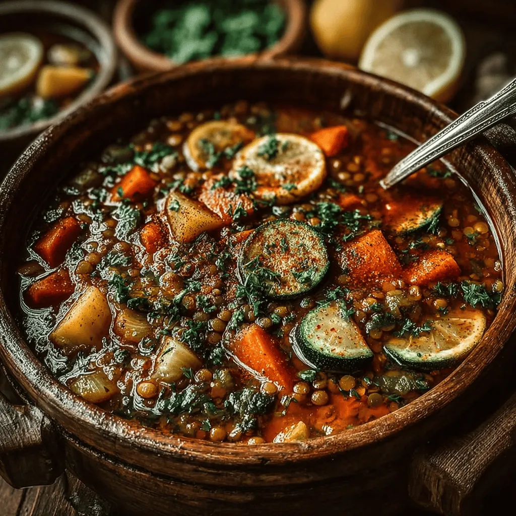 Hearty soups have long been a staple in home cooking, providing warmth and comfort during colder months while also serving as a nutritious meal option year-round. Among these comforting dishes, Hearty Vegetable and Lentil Soup stands out as a nourishing delight. Packed with protein, fiber, and essential vitamins, this soup is not only filling but also supports a balanced diet. The combination of lentils and fresh vegetables creates a rich, savory flavor profile that satisfies both the palate and the body.