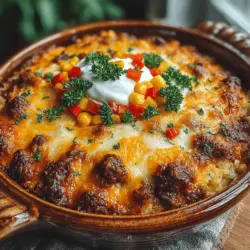 In recent years, casserole dishes have surged in popularity among home cooks, becoming a staple for families seeking satisfying and convenient meal options. With their ability to combine various ingredients into one hearty dish, casseroles provide a comforting solution for busy weeknights and special gatherings alike. Among the many delicious variations, the Cheesy Beef and Rice Casserole stands out as a wholesome, family-friendly meal that delights the taste buds and nourishes the soul.