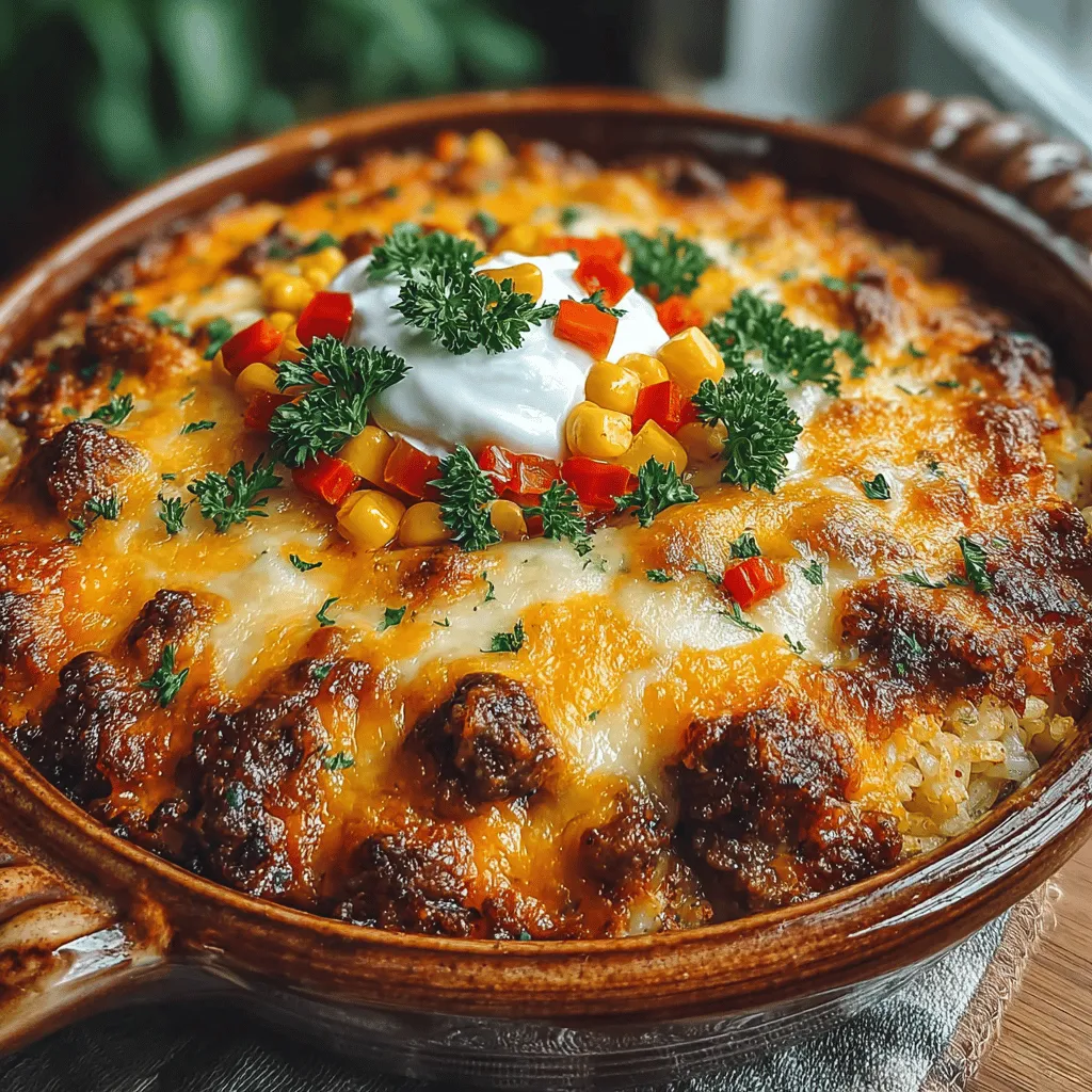 In recent years, casserole dishes have surged in popularity among home cooks, becoming a staple for families seeking satisfying and convenient meal options. With their ability to combine various ingredients into one hearty dish, casseroles provide a comforting solution for busy weeknights and special gatherings alike. Among the many delicious variations, the Cheesy Beef and Rice Casserole stands out as a wholesome, family-friendly meal that delights the taste buds and nourishes the soul.