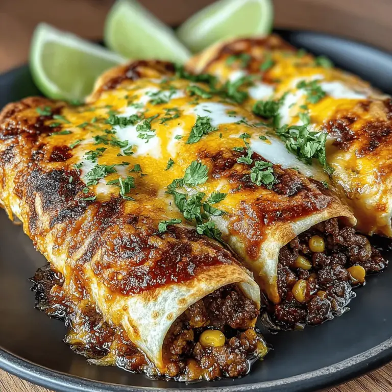 In today’s fast-paced world, quick and satisfying meals are essential for busy families and individuals. Enter Quick Skillet Beef and Bean Enchiladas—a delicious solution that brings the vibrant flavors of traditional Mexican cuisine right to your kitchen in a fraction of the time. This dish not only satisfies your hunger but also provides a comforting blend of textures and tastes, making it a favorite among home cooks.