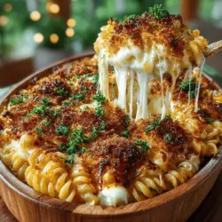 Comfort food holds a special place in the hearts of many, evoking nostalgia and warmth with every bite. Among the myriad of comfort dishes, mac and cheese stands out as a quintessential favorite. Our Cheesy Comfort Bake is a delightful twist on the classic recipe, elevating the traditional flavors to new heights. This dish is perfect for families, gatherings, or simply for those days when you crave a hearty meal. With its creamy cheese sauce and a crunchy topping, this recipe promises to be a hit at any table.
