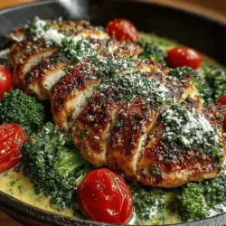 Creating the sauce for the Creamy Chicken & Broccoli Bliss Skillet is where the magic truly happens. To achieve a velvety texture and rich flavor, follow these steps:
