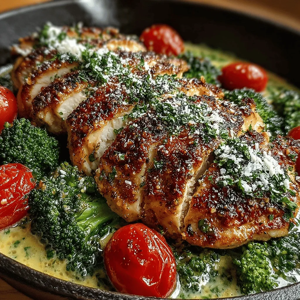 Creating the sauce for the Creamy Chicken & Broccoli Bliss Skillet is where the magic truly happens. To achieve a velvety texture and rich flavor, follow these steps: