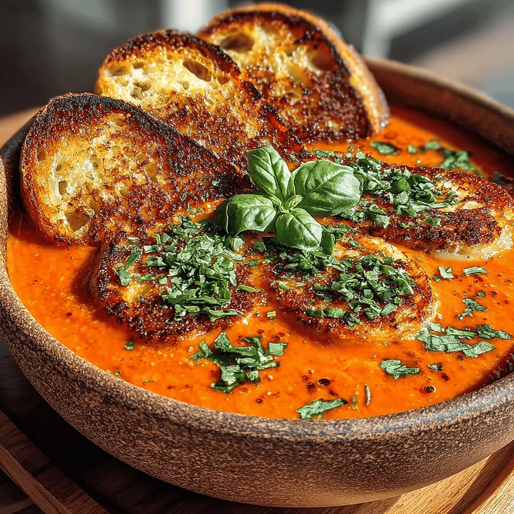 There are few culinary pairings as heartwarming and satisfying as a bowl of creamy tomato basil soup accompanied by a perfectly grilled cheese sandwich. This classic duo transcends generations, cherished by children and adults alike for its rich flavors and comforting textures. Whether it’s a rainy day or simply a moment when you crave something familiar and soothing, this recipe serves as a reliable go-to. The simplicity of its ingredients, combined with the warmth of its flavors, makes it ideal for any occasion, evoking nostalgia and comfort in every spoonful.