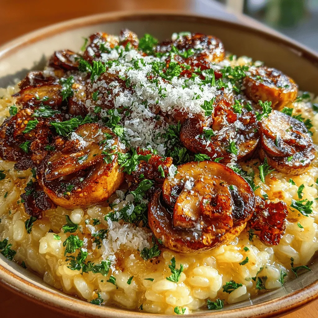 When the weather turns chilly and the skies are a bit gray, there's nothing quite like a warm, hearty dish to lift your spirits. Enter risotto, the quintessential comfort food of Italian cuisine. This creamy, rich rice dish has a unique ability to soothe the soul, making it the perfect choice for cold or rainy days. Among the many variations of risotto, our Cozy Comfort Mushroom Risotto stands out, offering a delightful combination of earthy flavors, creamy texture, and aromatic herbs that create a sense of contentment with every spoonful.
