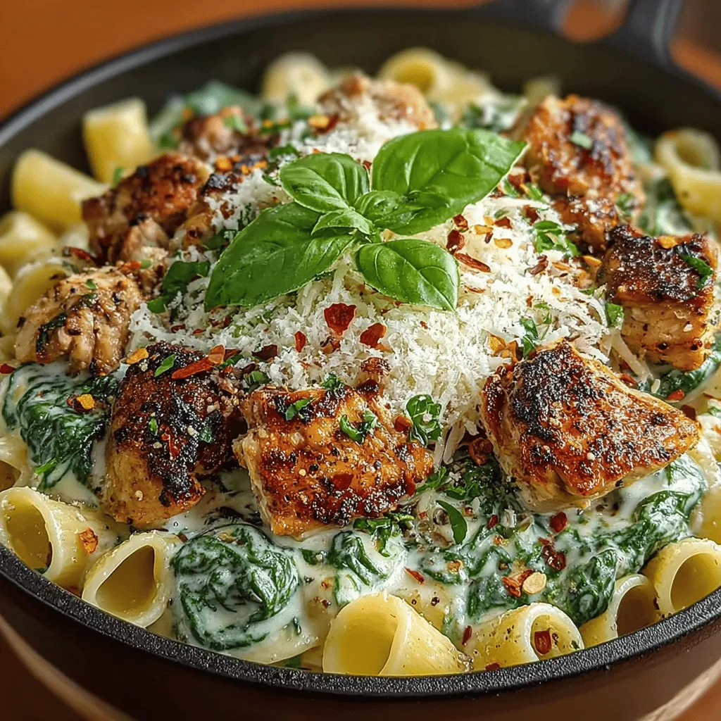 When it comes to comfort food, few dishes can rival the creamy goodness of a Chicken and Spinach Pasta Skillet. This delightful one-pan meal brings together tender chicken, vibrant spinach, and perfectly cooked pasta, all enveloped in a rich and luscious sauce. The combination of flavors and textures not only satisfies the palate but also provides a wholesome dining experience that is hard to resist.