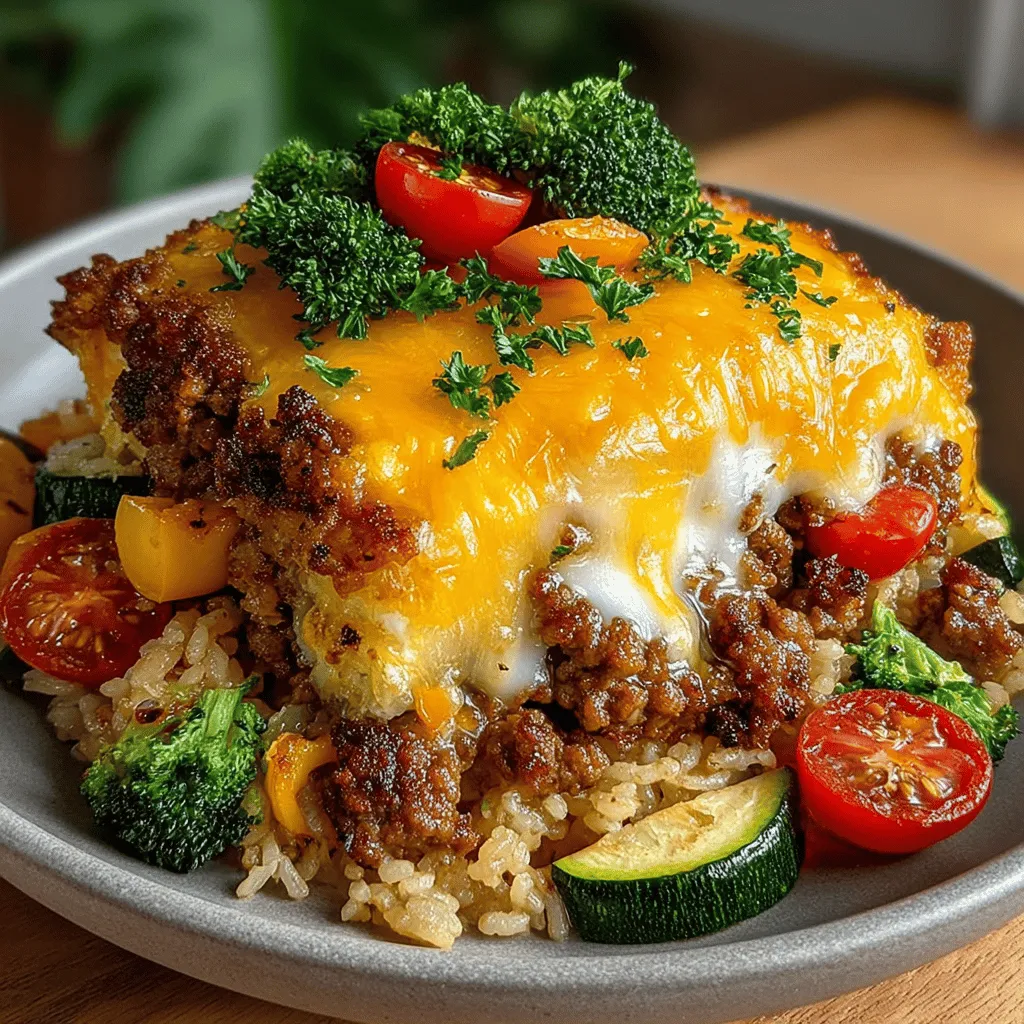 In the quest for healthy and satisfying meals, the Wholesome Turkey & Veggie Delight Casserole stands out as a nourishing option that seamlessly combines lean protein, colorful vegetables, and wholesome grains. This dish is not just a feast for the eyes with its vibrant ingredients, but it's also a comforting and fulfilling meal that families can enjoy together. Whether you're looking for a quick weeknight dinner or a dish to impress guests, this casserole is straightforward to prepare and promises to become a staple in your meal rotation.