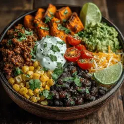 In today’s fast-paced world, finding time to prepare nutritious meals can be challenging. However, the Savory Turkey and Sweet Potato Bowls stand out as an exceptional option for those who seek a balance of flavor, nutrition, and convenience. This dish not only satisfies your taste buds but also provides a hearty meal that is packed with essential nutrients. It’s an excellent choice for families looking to enjoy a wholesome dinner or for meal preppers seeking a nutritious option that can be made in advance.