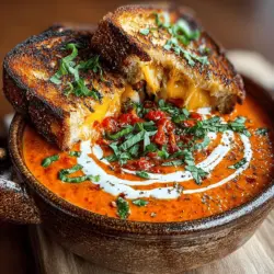 To truly elevate your Tomato Basil Bliss, adding heavy cream introduces a luxurious richness that transforms the soup from a simple dish into a comforting masterpiece. The cream not only enriches the texture but also balances the acidity of the tomatoes, resulting in a velvety soup that warms your soul.