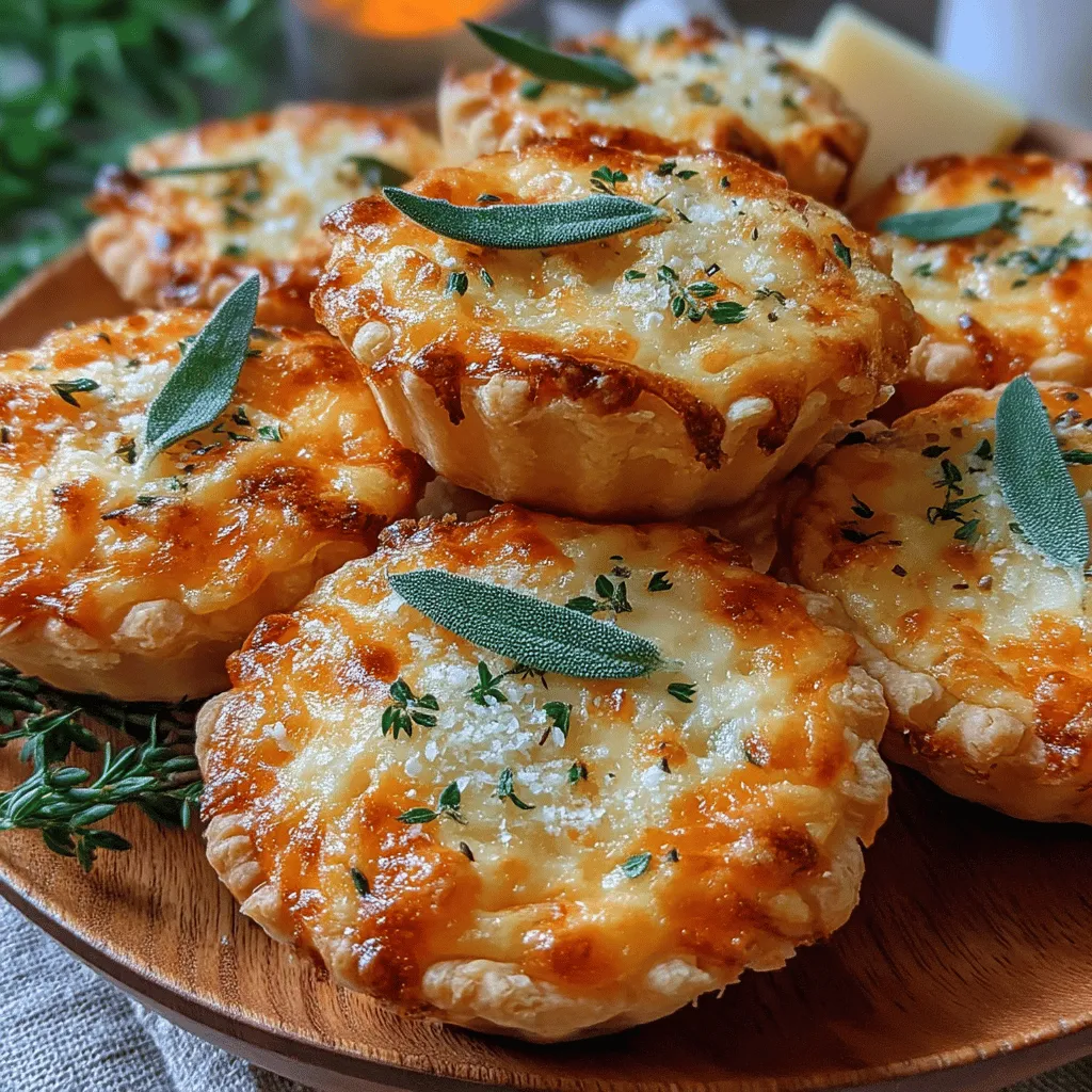 Begin your culinary journey with a delicious offering that perfectly balances the rich creaminess of ricotta cheese and the aromatic essence of fresh sage. Cheesy Garlic and Sage Ricotta Tartlets are not just a treat for your taste buds, but also a visually appealing addition to any gathering. Perfect for appetizers, snacks, or even a light meal, these tartlets are easy to make and sure to impress your guests. In this article, we will guide you through the ingredients, preparation steps, and the delightful experience of creating these savory tartlets.