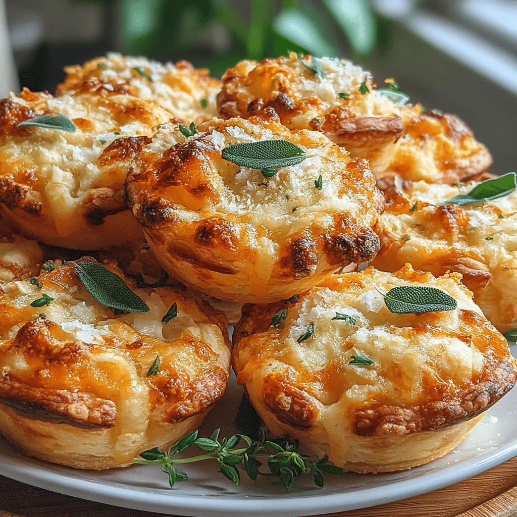 Begin your culinary journey with a delicious offering that perfectly balances the rich creaminess of ricotta cheese and the aromatic essence of fresh sage. Cheesy Garlic and Sage Ricotta Tartlets are not just a treat for your taste buds, but also a visually appealing addition to any gathering. Perfect for appetizers, snacks, or even a light meal, these tartlets are easy to make and sure to impress your guests. In this article, we will guide you through the ingredients, preparation steps, and the delightful experience of creating these savory tartlets.