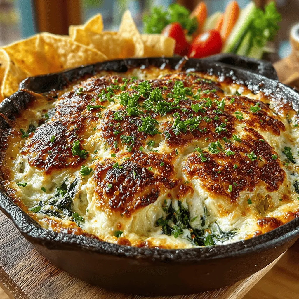 Dips have become a staple at social gatherings and parties, bringing friends and family together over shared flavors and experiences. Among the myriad of options, the Cheesy Spinach & Artichoke Bliss Dip stands out as a true crowd-pleaser. This delightful dish boasts a creamy texture and savory flavors, making it perfect for any occasion, from casual get-togethers to festive celebrations. Not only does it tantalize the taste buds, but it also offers nutritional benefits thanks to the inclusion of spinach and artichokes.