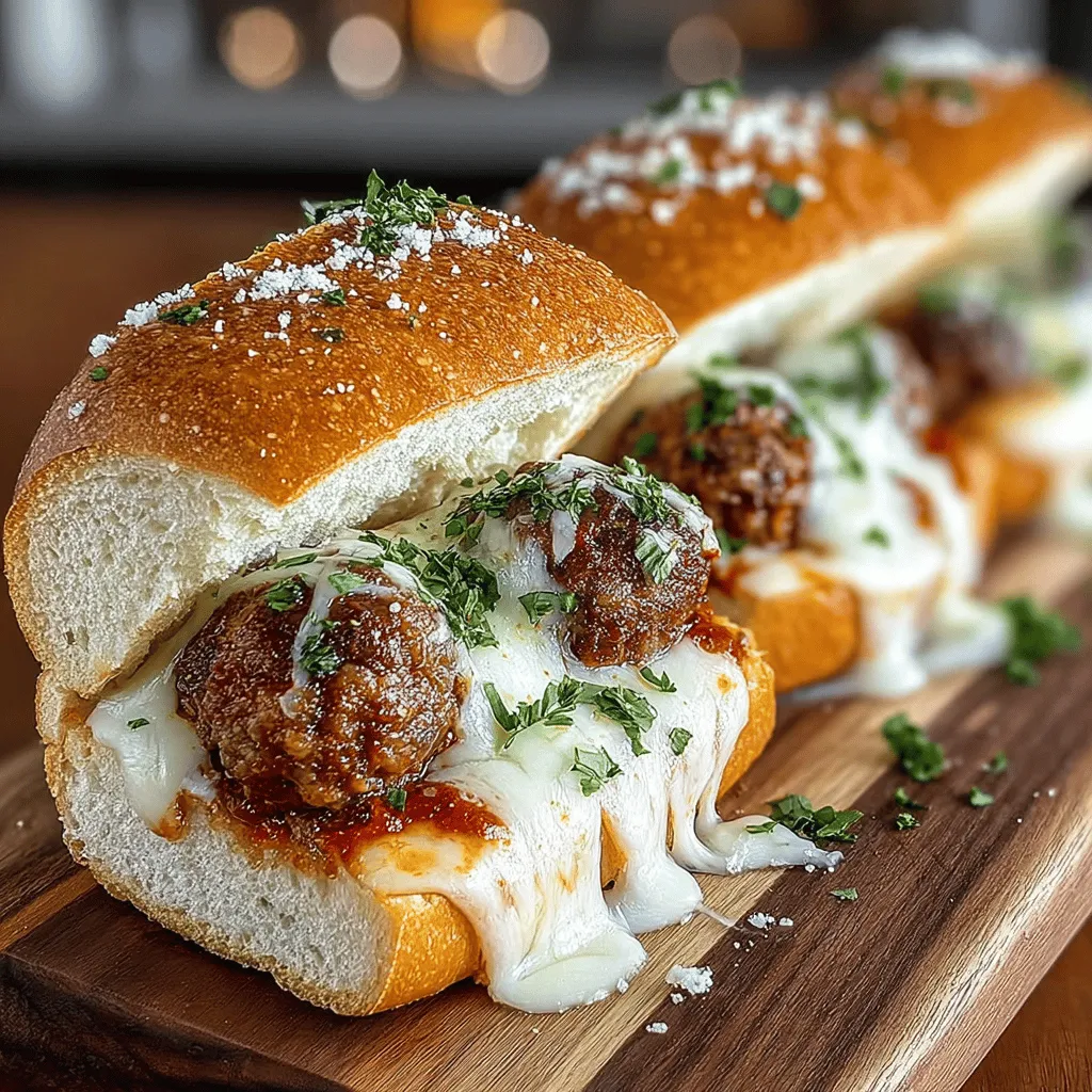 Meatball sub sandwiches are a classic comfort food that brings a sense of warmth and satisfaction with every bite. This hearty dish combines tender, flavorful meatballs with rich marinara sauce, all nestled in a soft hoagie roll. There's something inherently joyful about homemade meals, especially when they can be shared with family and friends. In this recipe, we will explore how to create the perfect meatball sub, highlighting the quality ingredients that come together to make this beloved dish a favorite.