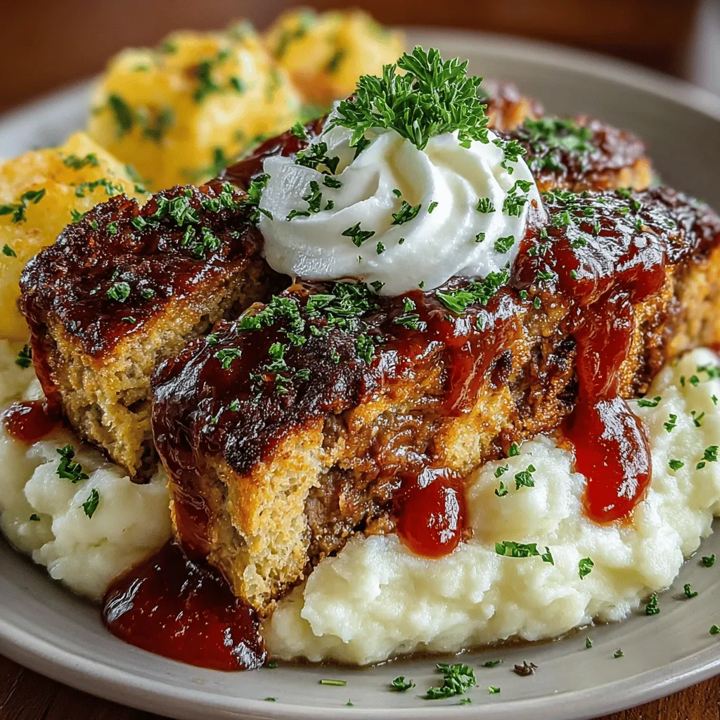 - 1 ½ pounds ground beef (preferably 80/20 blend) - 1 cup breadcrumbs - 1 medium onion, finely chopped - 1 celery stalk, finely chopped - 2 cloves garlic, minced - 2 large eggs - ½ cup milk - 2 tablespoons Worcestershire sauce - 1 teaspoon dried thyme - 1 teaspoon fresh parsley, chopped - Salt and pepper to taste - ½ cup ketchup (for glaze)