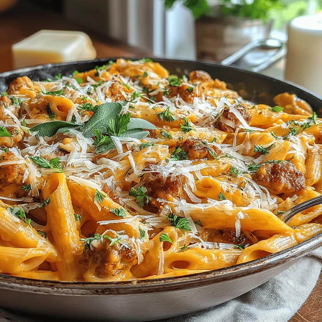 As the leaves turn golden and the air becomes crisp, there's nothing quite like a warm, comforting meal to celebrate the season. The Savory Pumpkin and Sausage Pasta Skillet is a delightful dish that marries the rich, earthy flavors of pumpkin with the savory depth of sausage, creating a meal that is both satisfying and nourishing. This recipe captures the essence of autumn while providing a quick and easy solution for weeknight dinners.