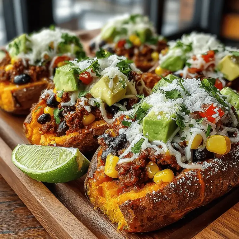 - 4 medium sweet potatoes - 1 lb ground turkey (or ground beef) - 1 can (15 oz) black beans, drained and rinsed - 1 cup corn, fresh or frozen - 1 tablespoon olive oil - 1 teaspoon chili powder - 1 teaspoon cumin - 1 teaspoon garlic powder - Salt and pepper to taste - 1 avocado, diced - 1 cup cherry tomatoes, halved - 1/4 cup fresh cilantro, chopped - Lime wedges for serving