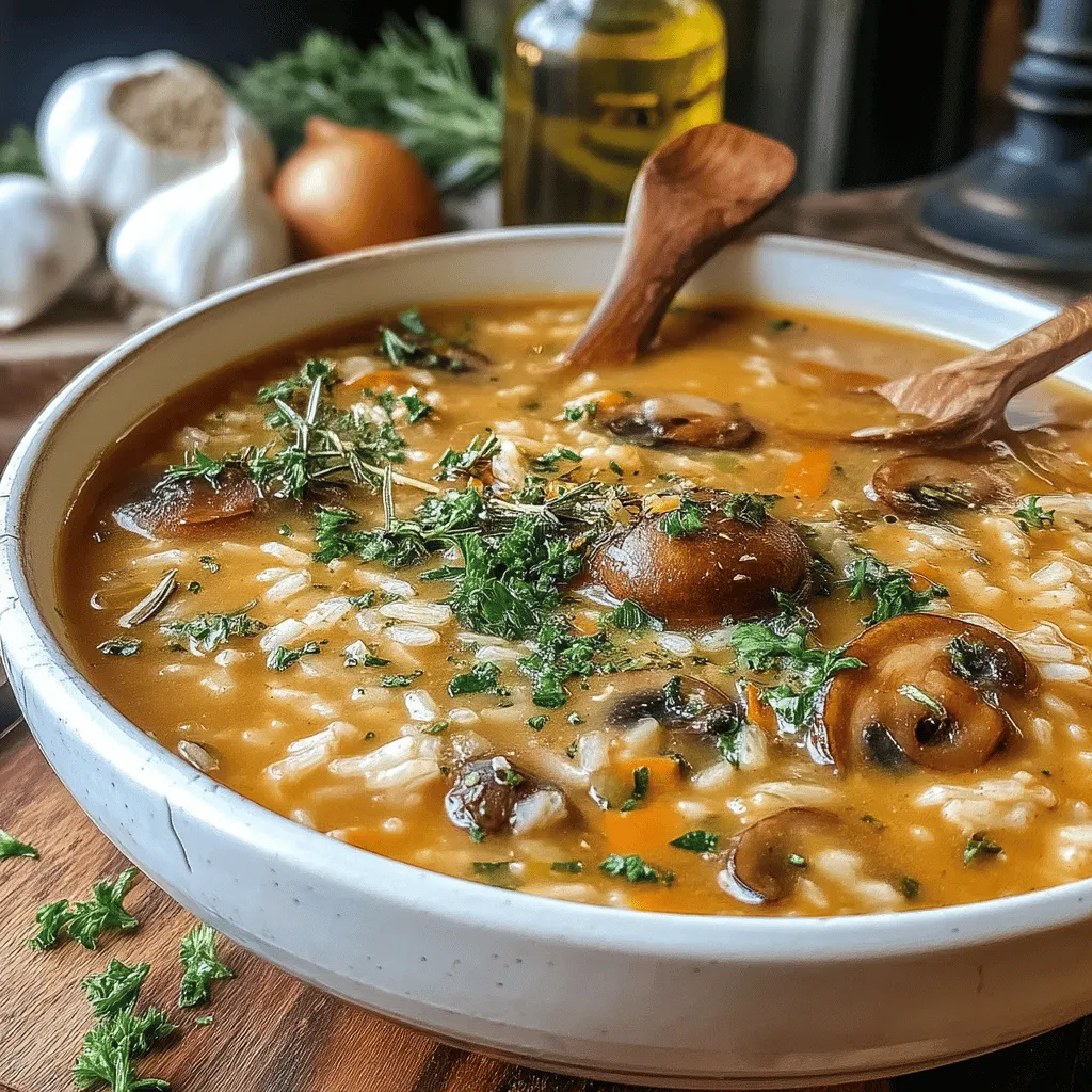 As the days grow colder and the nights become longer, there's nothing quite like a warm bowl of soup to nourish the soul. Cozy Mushroom & Rice Soup is the epitome of comfort food, blending rich, earthy flavors with a creamy texture that warms you from the inside out. This delightful dish is not only satisfying but also packed with nutrients, making it a wholesome choice for chilly evenings.