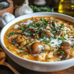 As the days grow colder and the nights become longer, there's nothing quite like a warm bowl of soup to nourish the soul. Cozy Mushroom & Rice Soup is the epitome of comfort food, blending rich, earthy flavors with a creamy texture that warms you from the inside out. This delightful dish is not only satisfying but also packed with nutrients, making it a wholesome choice for chilly evenings.
