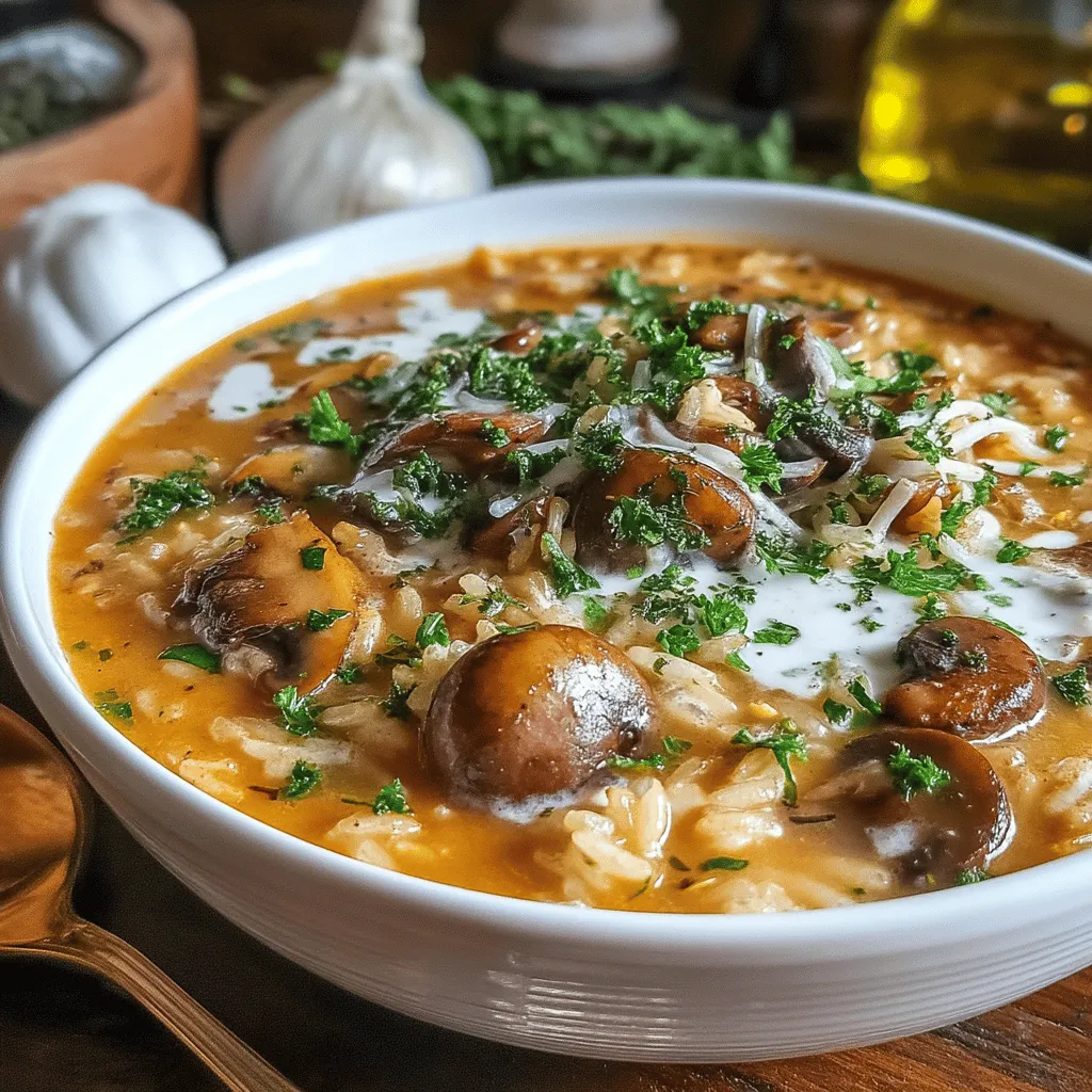 As the days grow colder and the nights become longer, there's nothing quite like a warm bowl of soup to nourish the soul. Cozy Mushroom & Rice Soup is the epitome of comfort food, blending rich, earthy flavors with a creamy texture that warms you from the inside out. This delightful dish is not only satisfying but also packed with nutrients, making it a wholesome choice for chilly evenings.