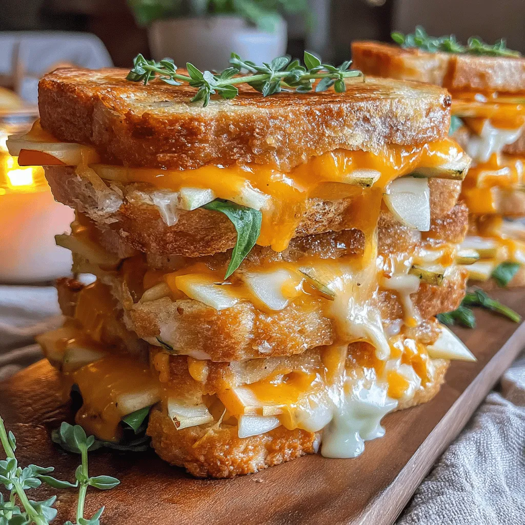 In the world of comfort food, few dishes evoke warmth and nostalgia quite like a grilled cheese sandwich. This article introduces a modern twist on the classic favorite with the Sheet Pan Harvest Grilled Cheese Melts. Combining the rich flavors of sharp cheddar and Gruyère cheese with seasonal ingredients like roasted butternut squash, fresh spinach, and sweet apples, this recipe is perfect for gatherings or a cozy night in. Not only is this dish delicious, but it also showcases the beauty of autumn produce, making it an ideal choice for fall entertaining or a quick weeknight meal.