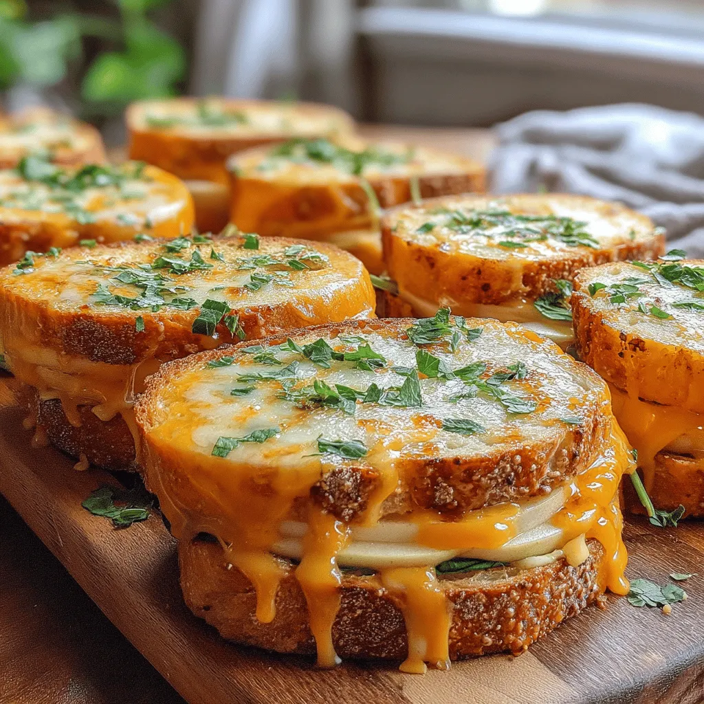 In the world of comfort food, few dishes evoke warmth and nostalgia quite like a grilled cheese sandwich. This article introduces a modern twist on the classic favorite with the Sheet Pan Harvest Grilled Cheese Melts. Combining the rich flavors of sharp cheddar and Gruyère cheese with seasonal ingredients like roasted butternut squash, fresh spinach, and sweet apples, this recipe is perfect for gatherings or a cozy night in. Not only is this dish delicious, but it also showcases the beauty of autumn produce, making it an ideal choice for fall entertaining or a quick weeknight meal.