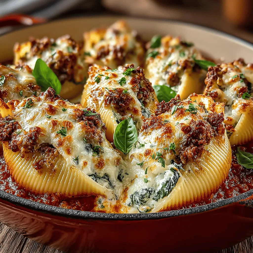 In the realm of comfort food, few dishes rival the heartwarming nature of Cheesy Turkey & Spinach Stuffed Shells. This delightful recipe combines tender jumbo pasta shells stuffed with a savory mixture of ground turkey, fresh spinach, and an array of cheeses, all enveloped in a rich marinara sauce. Perfect for family dinners or gatherings, this dish is not only satisfying but also a great way to incorporate lean protein and greens into your meal. Let's dive into the details of this delicious recipe, including step-by-step instructions and the nutritional benefits of the ingredients used.
