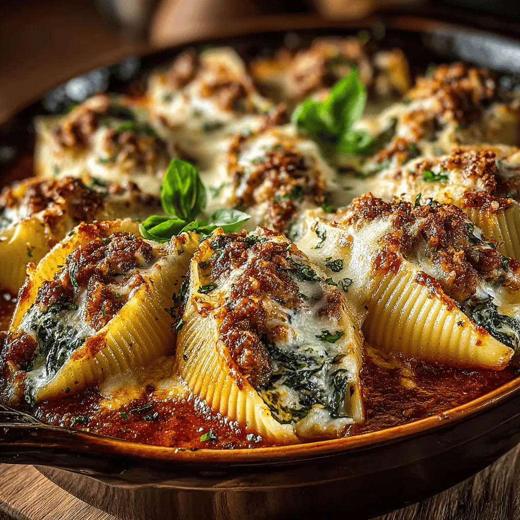 In the realm of comfort food, few dishes rival the heartwarming nature of Cheesy Turkey & Spinach Stuffed Shells. This delightful recipe combines tender jumbo pasta shells stuffed with a savory mixture of ground turkey, fresh spinach, and an array of cheeses, all enveloped in a rich marinara sauce. Perfect for family dinners or gatherings, this dish is not only satisfying but also a great way to incorporate lean protein and greens into your meal. Let's dive into the details of this delicious recipe, including step-by-step instructions and the nutritional benefits of the ingredients used.