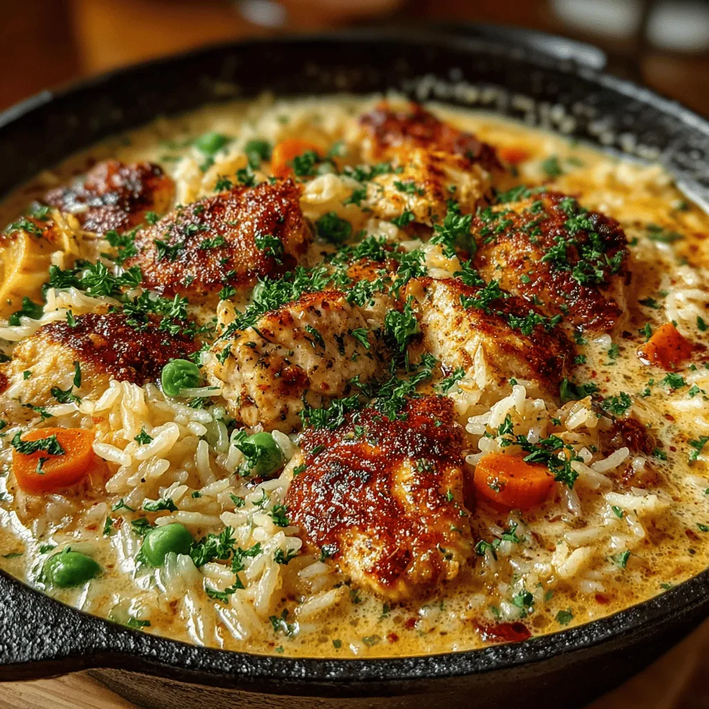 In a world filled with endless meal options, finding a comforting dish that warms the heart and pleases the palate can be a challenge. Enter the Creamy Comfort Chicken & Rice Skillet, a delightful one-pan recipe that combines tender chicken, creamy rice, and colorful vegetables into a hearty meal. This dish is not only easy to prepare but also filled with flavors that evoke the feeling of home-cooked goodness. In this article, we will explore the ingredients, the cooking process, and the nutritional benefits of this comforting skillet dish, ensuring you have everything you need to recreate it in your own kitchen.