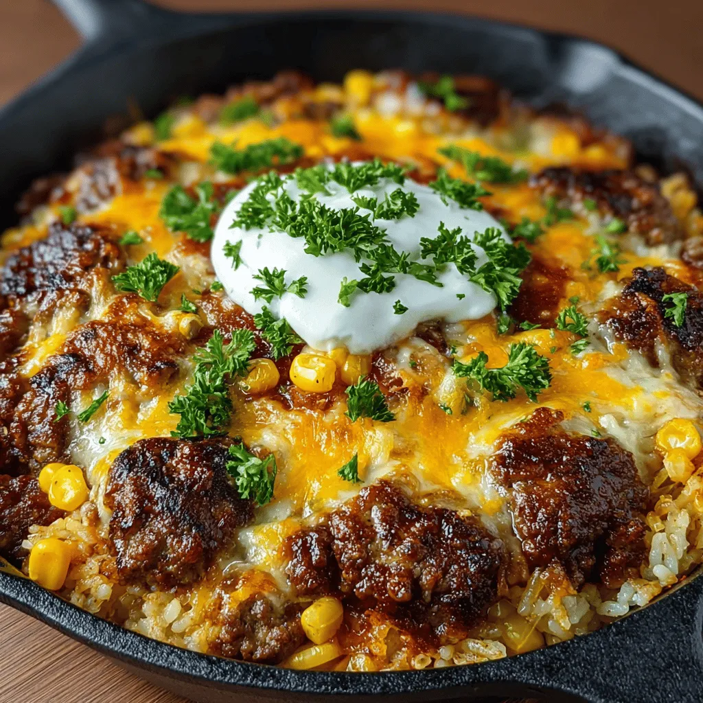 Welcome to a delightful culinary journey where comfort meets convenience! In this article, we explore the One-Pan Cheesy Beef and Rice Casserole — a perfect recipe for busy weeknights or cozy family dinners. This hearty dish combines ground beef, aromatic vegetables, and cheesy goodness, all cooked in one pan for an effortless cleanup. Whether you’re a novice cook or a seasoned chef, this recipe is designed to satisfy your taste buds and make mealtime a breeze.