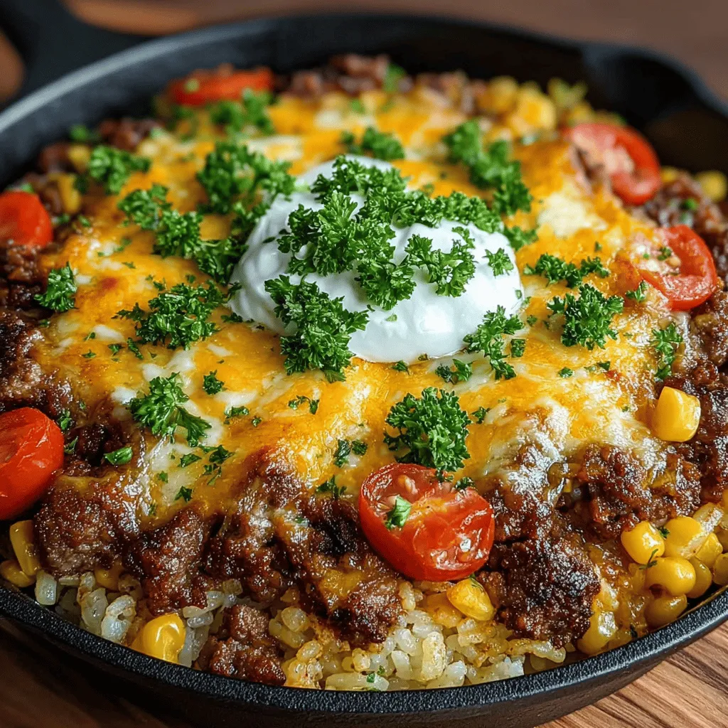 Welcome to a delightful culinary journey where comfort meets convenience! In this article, we explore the One-Pan Cheesy Beef and Rice Casserole — a perfect recipe for busy weeknights or cozy family dinners. This hearty dish combines ground beef, aromatic vegetables, and cheesy goodness, all cooked in one pan for an effortless cleanup. Whether you’re a novice cook or a seasoned chef, this recipe is designed to satisfy your taste buds and make mealtime a breeze.