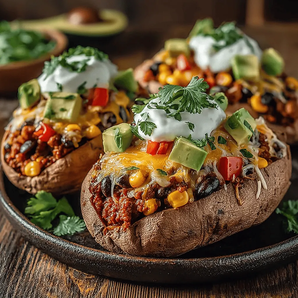 Taco-Stuffed Sweet Potatoes are a delicious and nutritious twist on traditional tacos, combining the sweetness of roasted sweet potatoes with a savory taco filling. This recipe is packed with flavor and offers a balanced meal that is perfect for any occasion. Not only is it easy to prepare, but it also caters to various dietary preferences, making it a versatile dish for family dinners or gatherings. In this article, we will explore the ingredients, preparation steps, nutritional benefits, and serving suggestions for these delightful taco-stuffed sweet potatoes.