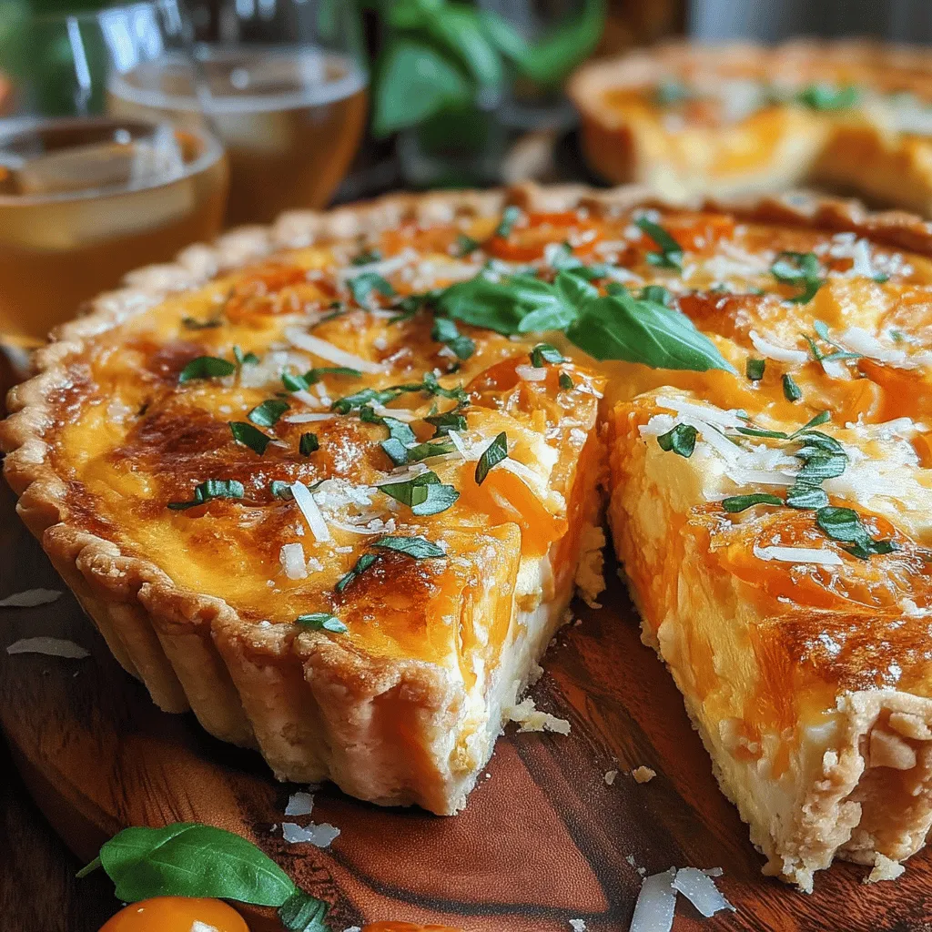 The Cheesy Tomato and Basil Quiche is a delightful dish that combines the richness of cheese with the freshness of tomatoes and basil. Perfect for brunch, lunch, or even a light dinner, this quiche is not only easy to make but also bursting with flavor. In this article, we will explore the ingredients, preparation steps, and the joy of serving this savory treat.