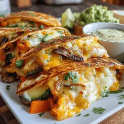 Delving into the world of vegetarian cuisine can be a delightful journey, especially when you discover dishes that are both satisfying and flavorful. One such dish is the Cheesy Vegetable Quesadilla, paired with a creamy avocado dip that elevates the experience. In this comprehensive guide, we will explore this recipe in detail, highlighting not only the steps to create these quesadillas but also the benefits of including vegetables in your meals, making this a perfect dish for any occasion.