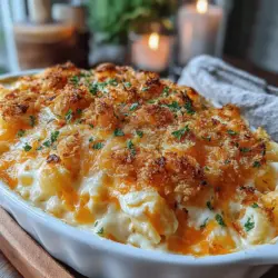 Mac and cheese is a beloved comfort food, but what if you could make it even healthier without sacrificing flavor? Enter Creamy Cauliflower Mac & Cheese Delight, a dish that seamlessly blends the creamy goodness of traditional mac and cheese with the nutritional benefits of cauliflower. This recipe not only satisfies your cheesy cravings but also adds a wholesome twist to your meal.