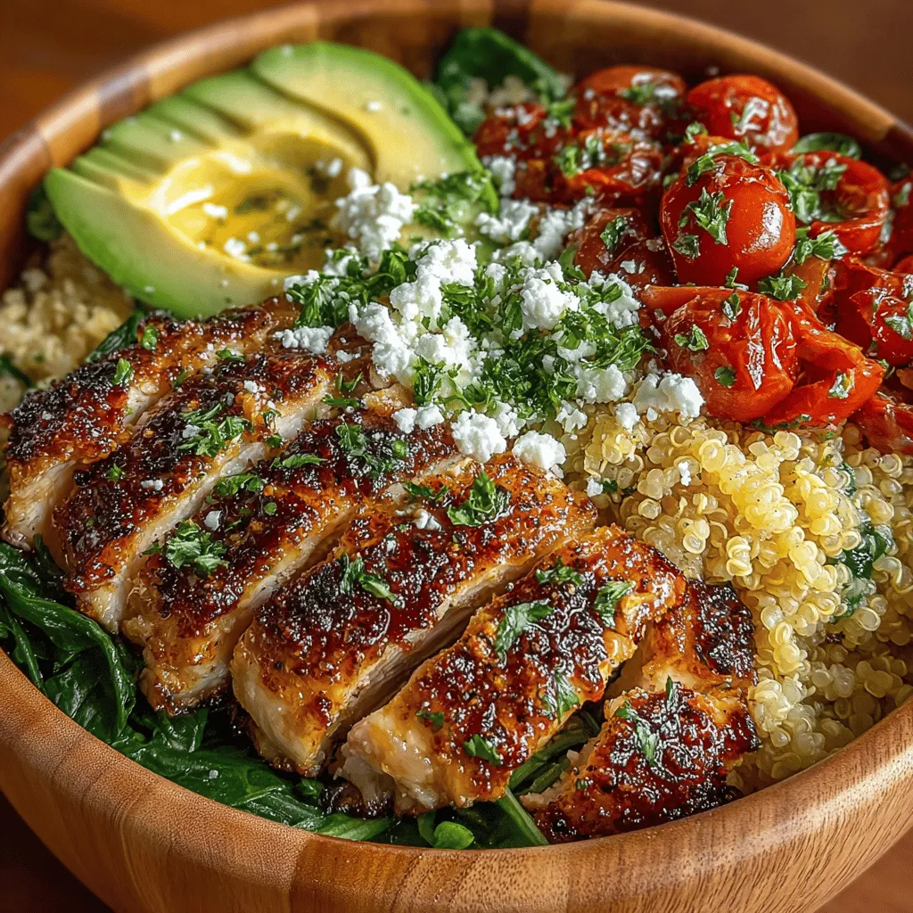 In the realm of quick and nutritious meals, Zesty Lemon Garlic Chicken Bowls stand out as a vibrant option that is both delicious and easy to prepare. This recipe balances protein, whole grains, and fresh vegetables, making it an ideal choice for busy weeknights or meal prep for the week ahead. With zesty lemon and aromatic garlic as the stars of the dish, each bite offers a burst of flavor coupled with a satisfying texture. In this article, we will explore the ingredients, preparation steps, and the nutritional benefits of this delightful dish.