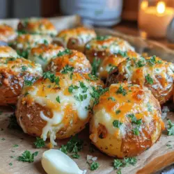 Crispy Oven-Baked Garlic Parmesan Potatoes